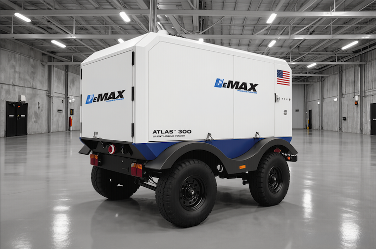 eMAX Atlas™ 300 silent mobile power unit